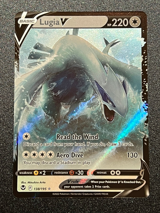 Lugia V - 138/195 Silver Tempest Rare Holo