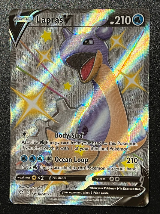 Lapras V - SV110/SV122 Shining Fates Rare Holo V