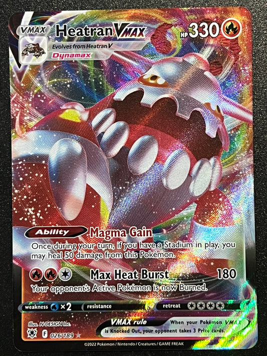 Heatran VMax - 026/189 Astral Radiance Rare Holo