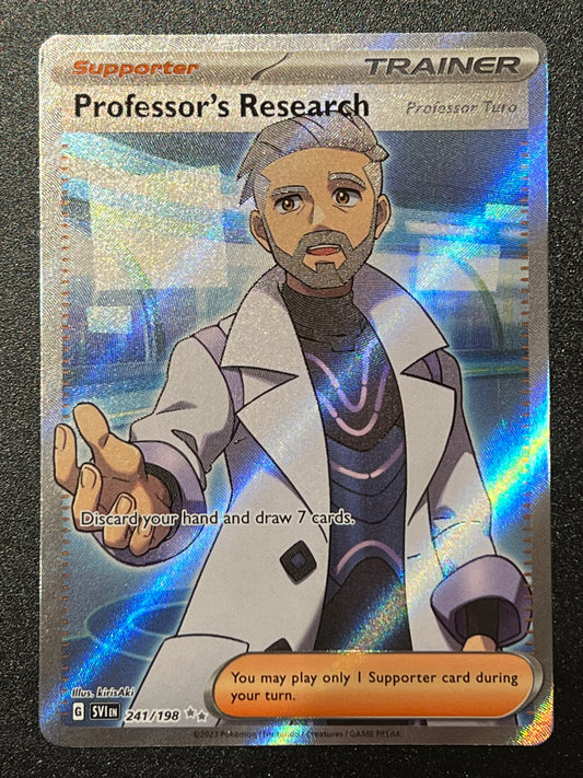 241/198 Professor’s Research - Pokémon Scarlet/Violet Base Ultra Rare