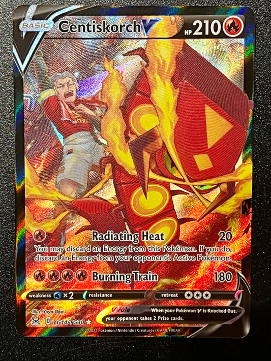 Centiskorch V - TG14/TG30 Lost Origin Rare Holo