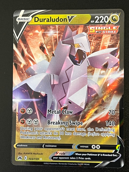 103/159 Duraludon V - Pokémon Crown Zenith Ultra Rare