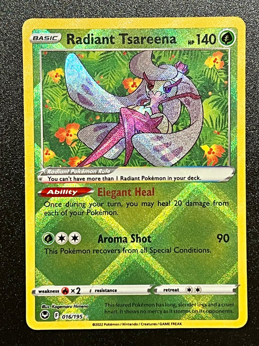 Radiant Tsareena - 016/195 Silver Tempest Radiant Rare Holo