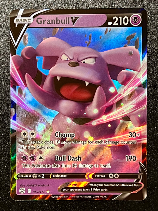 057/172 Granbull V - Pokémon Brilliant Stars Ultra Rare