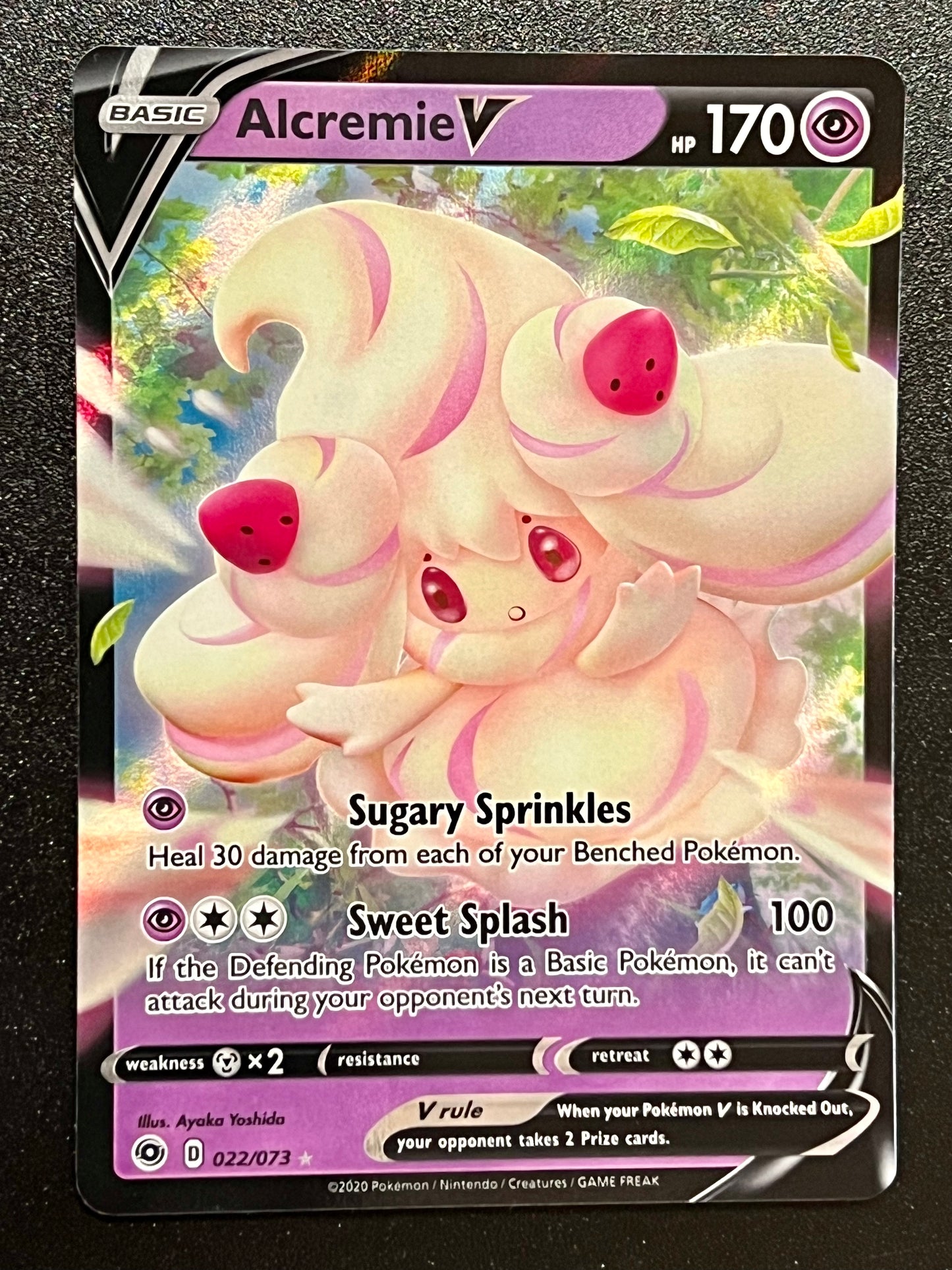 022/073 Alcremie V - Pokémon Champions Path Ultra Rare