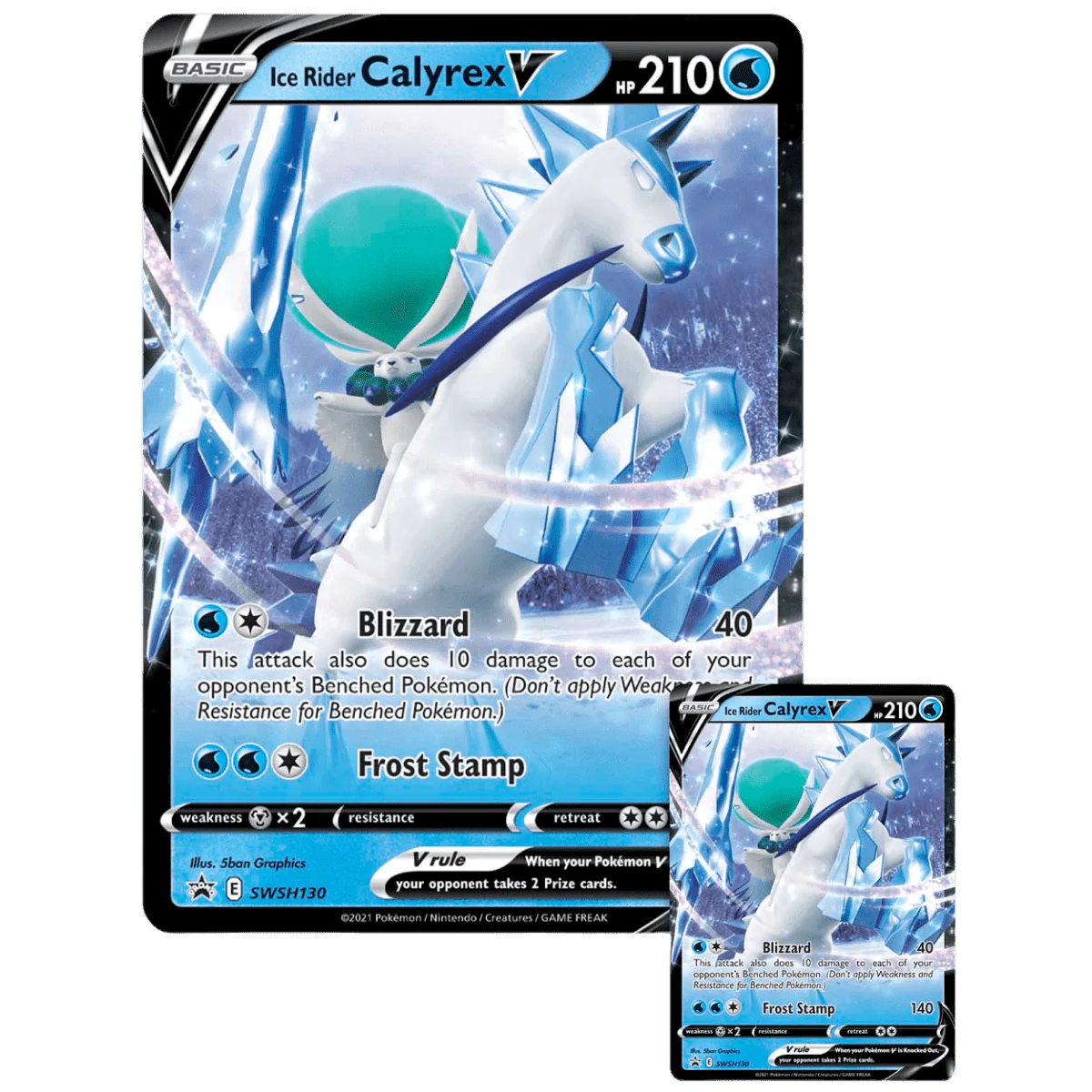 Pokémon TCG: Ice Rider Calyrex V Box