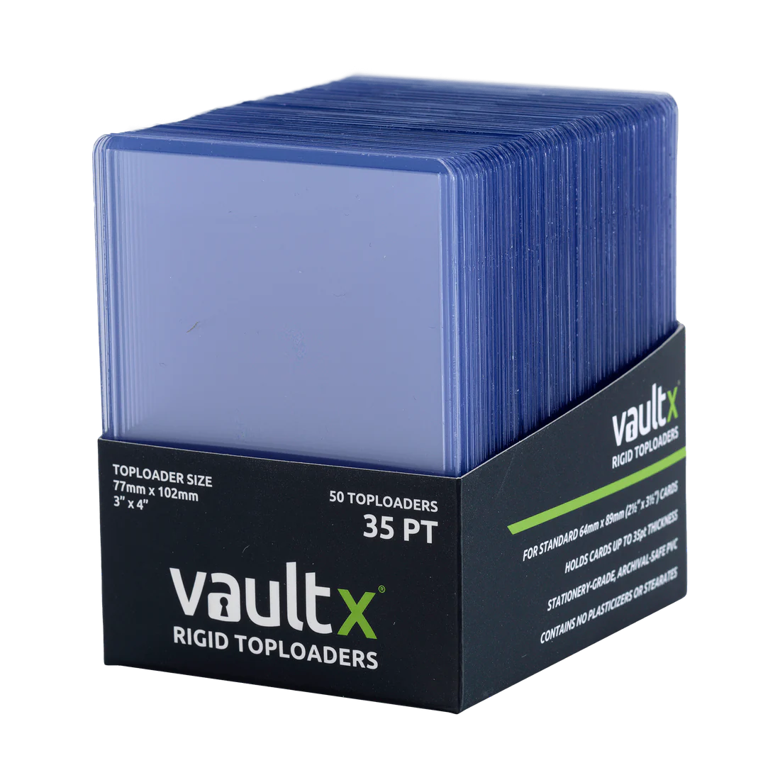 Vault X Toploader 35PT (50pk)